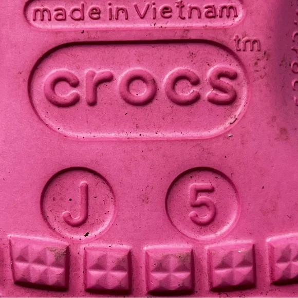 Crocs Pink Glitter Clogs - Picture 8 of 9